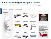 Tablet Screenshot of butorszivacs.hu